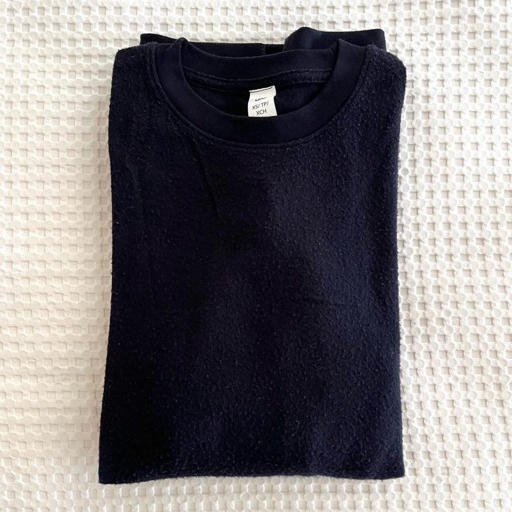 ALO Soho Pullover Top -  Black - XS - Picture 2 of 4